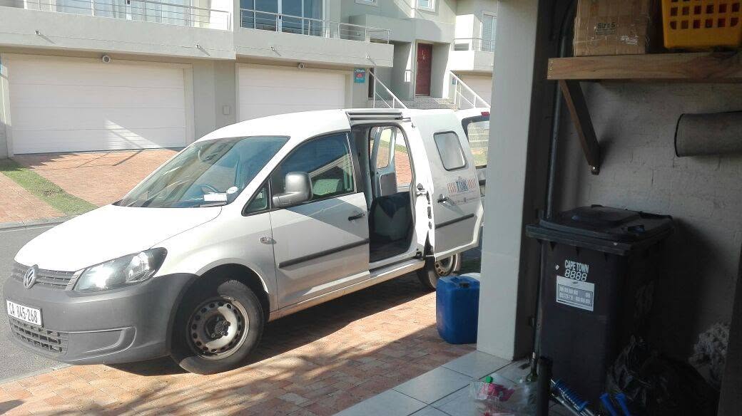Fish Tank Boys caddy at a client's home for an aquarium relocation